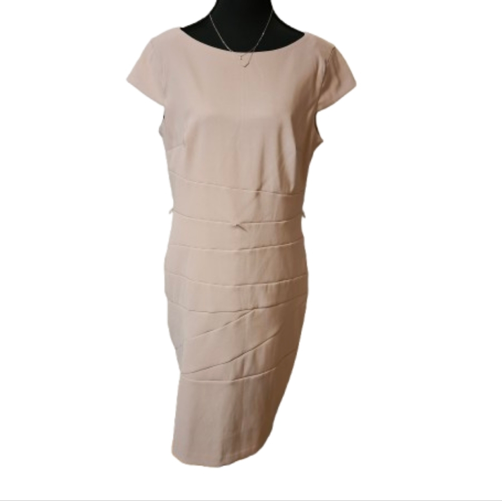 AGB NWT Women's Size 12 Tan Sleeveless Dres